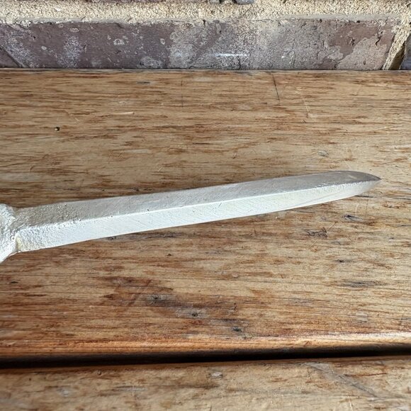 Vintage Solid Brass Bull Letter Opener 7” - Picture 5 of 6